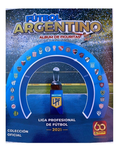 Figuritas Futbol Argentino 2021 Panini Album + 60 Sobres Fs