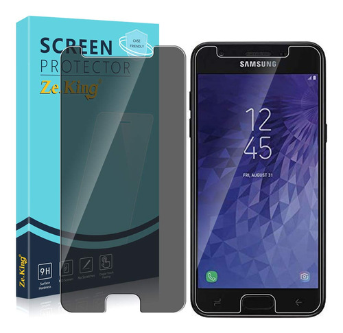 2 Diseño Para Samsung Galaxy J7 2018 Protector Vidrio