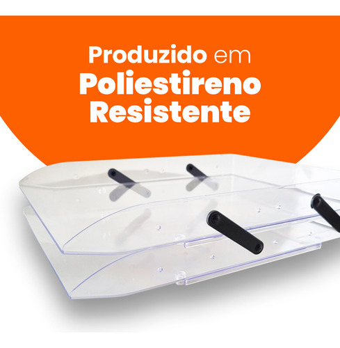 Caixa Correspondência Articulável Dupla Cristal Dello