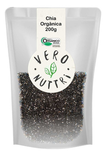 Chia Orgânica 200g Vero Nuttri