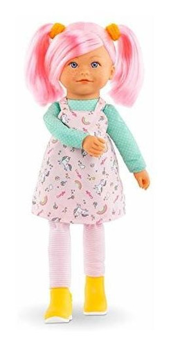 Corolle- Rainbow Doll-praline Rag Doll, 300010, Multicolor