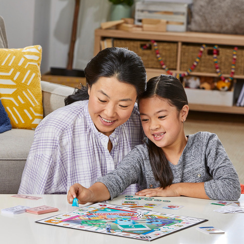 Juego Monopoly Junior 2 Juegos En 1 Hasbro
