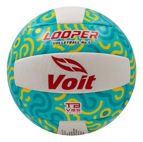 Balón Voleibol No.5 Looper Multicolor Morado, Verde O Azul Multicolor