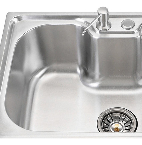 Cuba Inox Escovado Quadrada 42x60 Prime Cb002 Aço 304 4mm.