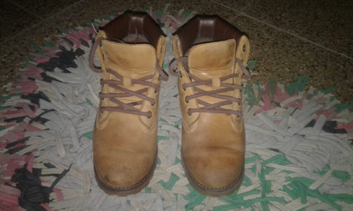 Botas N*34 Marca Timberland Marron Combinadas