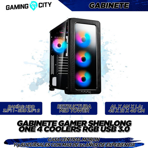 Imagen 6 de 9 de Pc Armada Gamer Amd Ryzen 5 5600g 16gb Ram Ssd Y Hdd Cuotas