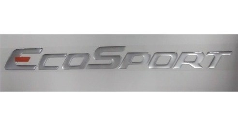 Adesivo Resinado Emblema Ford Ecosport Para Capa De Estepe