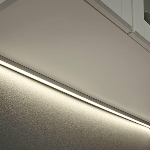 Difusor De Canal Led En Forma De U De 6.56 Pies Preperforado