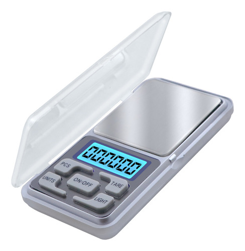 Bascula Digital Slim Company Portatil Mini Gramera 500gx0.01g Pedreria Balanza