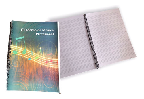 Cuaderno De Música Pentagramado