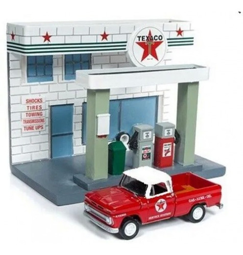 Imagem 1 de 1 de Johnny Lightning Texaco Service Center 1/64