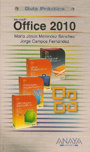 Libro Microsoft Office 2010 De Maria Jesús Meléndez Sánchez