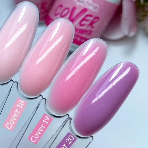 Colección Rubber, Gel Nivelador Para Uñas, 4 Pzs, Wapizima A