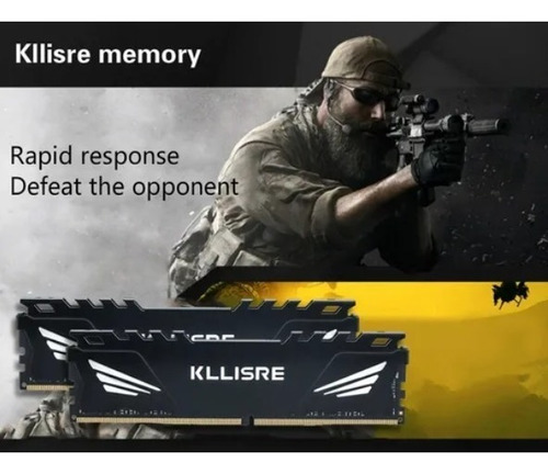 Imagem 6 de 7 de Memória Ram Ddr4 8gb/2666mhz Kllisre Gamer
