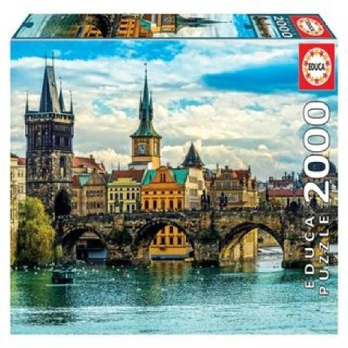 Rompecabezas 2000 Piezas, Vistas De Praga, Educa Puzzle