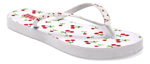Sandalias Mujer Sideletas Blanco 125-754