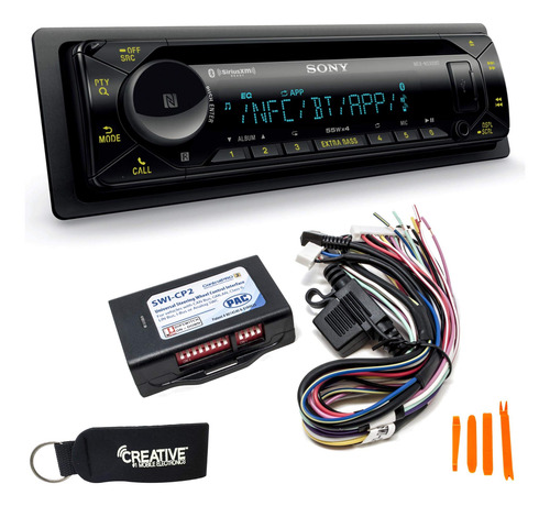 Cd Receiver Sony Mex-n5300bt Bluetooth W/ Steering Wheel Con