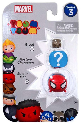 Marvel Tsum Tsum Serie 3 Groot & Spider-man Minifigures