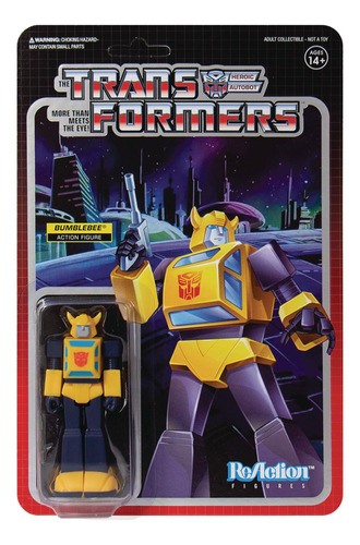 Super 7 Transformers: Figura De Reaccin De Abejorro (tranw01