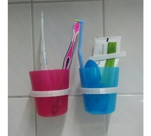 Soporte Para Vaso De Baño X2 Unidades