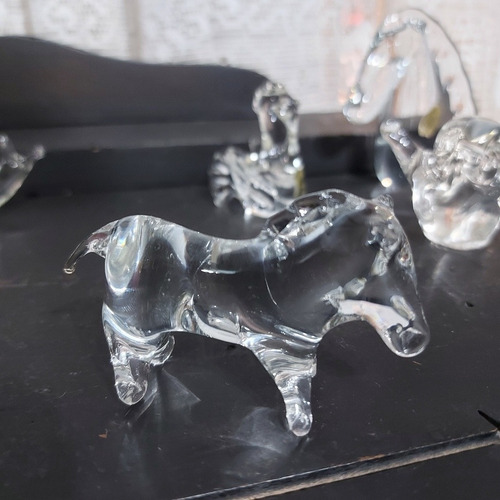 Imagem 3 de 8 de Lote Decoração Enfeite Cristal 7 Unidades