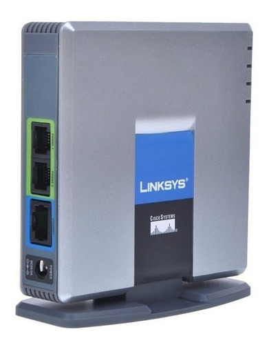 Imagen 4 de 6 de Adaptador De Telefono Con 2 Puertos Para Voz Linksys Pap2