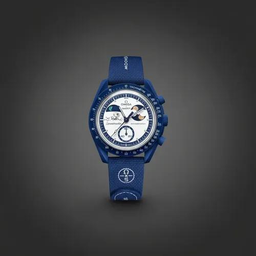 Relógio Pulso Omega X Swatch Original Sem Caixa Mostruário
