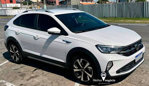 Imagem 3 de 15 de Volkswagen Nivus Highline 1.0 200 Tsi Flex Aut. 2021 Branco