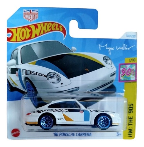 Hotwheels '96 Porsche Carrera Blanco