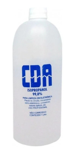 Álcool Isopropílico Cda 1 Litro (isopropanol)