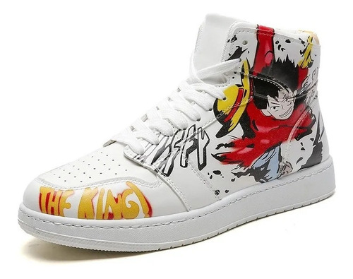 Zapatillas De Tenis Clásicas De Anime Graffiti Para Hombre