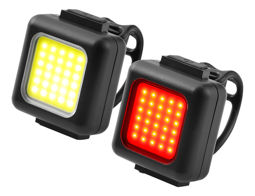 Faro Trasero De Bicicleta Led Cob Recargable