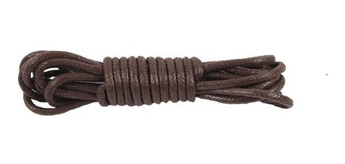 Cordones Enserados  Cafés   1.45 Cm