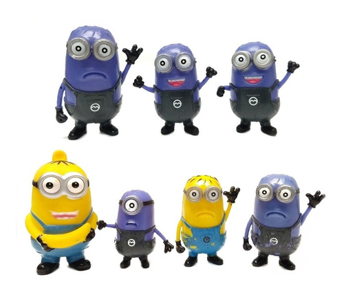 Mi Villano Favorito Evil Minion Colección 7 Figuras Usadas