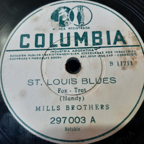 Pasta Mills Brothers Columbia C195