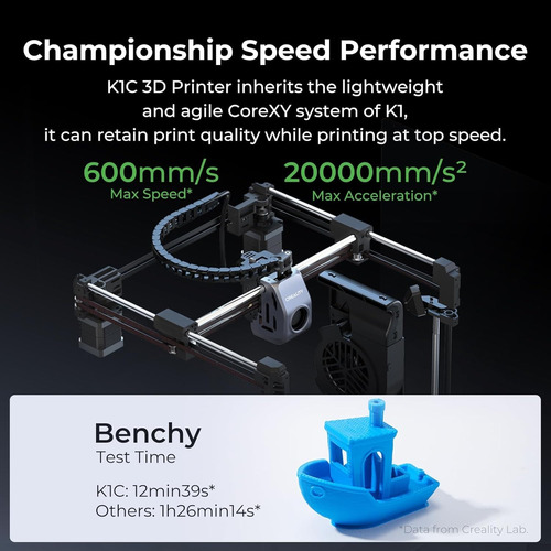 Creality 3d K1c Impresora 100v-240v Con Tecnología De Fdm