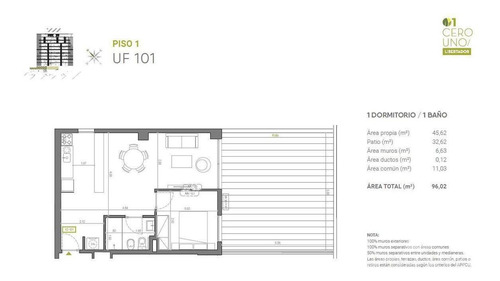 Apartamento De 1 Dormitorio En Venta En Aguada