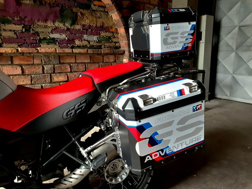 Imagen 8 de 8 de Kit Adhesivo Para Maletas Bmw Gs R1200 Adventure Designpro