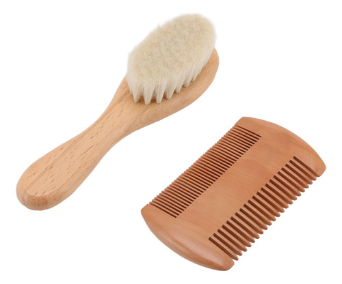 Conjunto De Escova De Cabelo Para Bebês, Pente E Pente De Ma