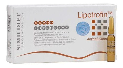 2 Pack Serum Lipotro 20 Ampollas Fin
