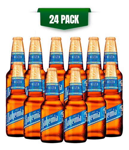 Cerveza Bohemia Weizen 24 Botella De 355ml