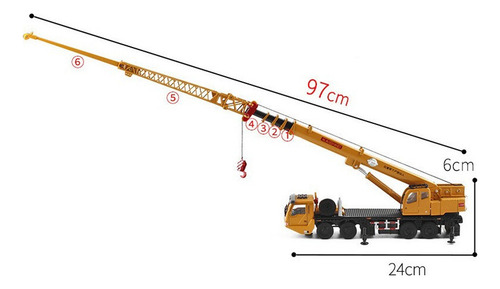 Modelo Fundido A Presión De Aleación Mega Lifter 1:55 .