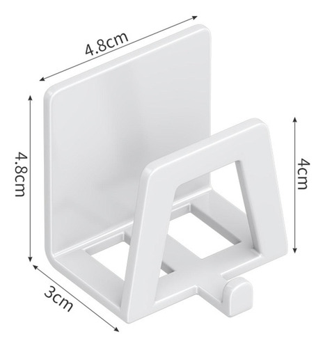 3 X 4 Piezas Soporte Para Tapas Montado En La Pared Ahorro