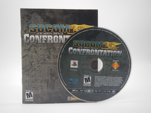 Socom Confrontation Ps3 Gamers Code*