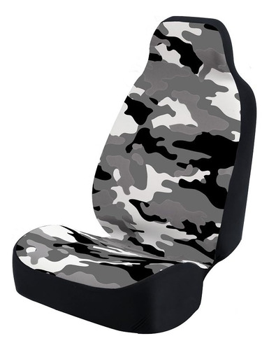 Funda Asiento Universal 50/50 Estilo Camuflaje, Camufla...