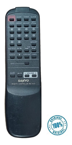 Control Remoto Rb-f210 Para Equipo De Audio Sanyo