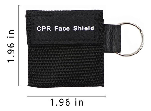 Paquete Lsika-z De 5 Piezas Cpr Cpr Face Shield Mask Kit De