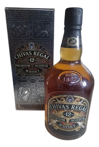 Garrafa Vintage Whisky Chivas Regal Premium 12 Anos | MercadoLivre