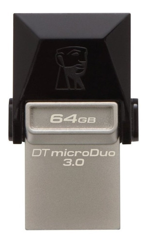 Memoria USB Kingston DataTraveler microDuo 3.0 DTDUO3 64GB 3.0 negro