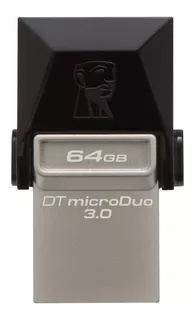 Memoria USB Kingston DataTraveler microDuo 3.0 DTDUO3 64GB 3.0 negro